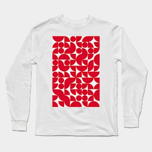 Adorable Geometric Pattern - Shapes #10 Long Sleeve T-Shirt